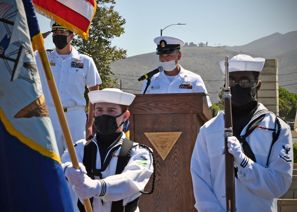 20th Anniversary of 9/11 ceremony onboard Naval Base Ventura County