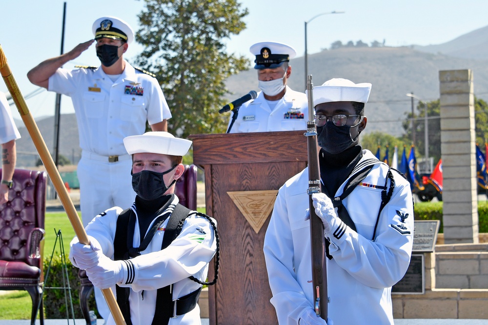 20th Anniversary of 9/11 ceremony onboard Naval Base Ventura County