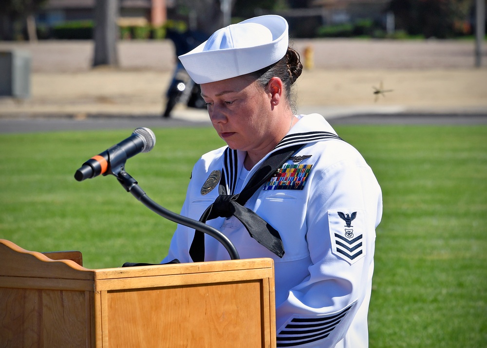 20th Anniversary of 9/11 ceremony onboard Naval Base Ventura County