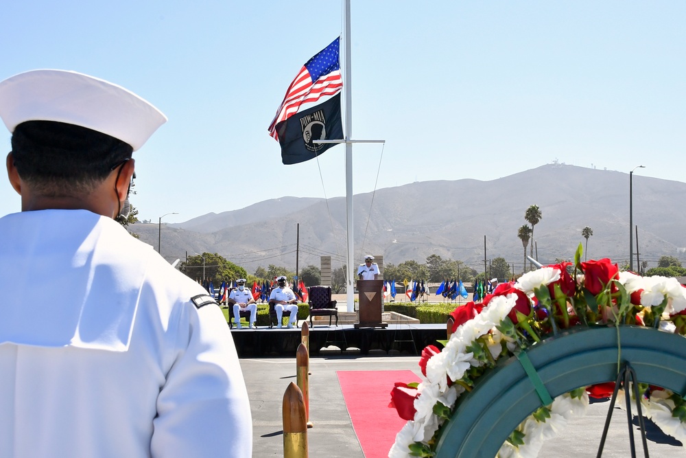 20th Anniversary of 9/11 ceremony onboard Naval Base Ventura County