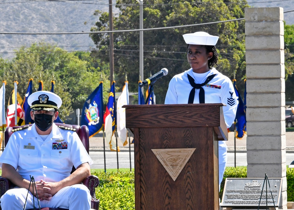 20th Anniversary of 9/11 ceremony onboard Naval Base Ventura County