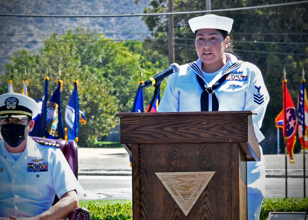 20th Anniversary of 9/11 ceremony onboard Naval Base Ventura County