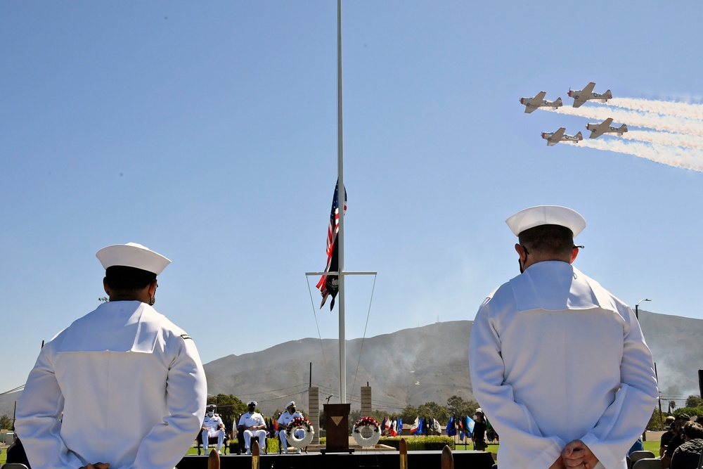 20th Anniversary of 9/11 ceremony onboard Naval Base Ventura County