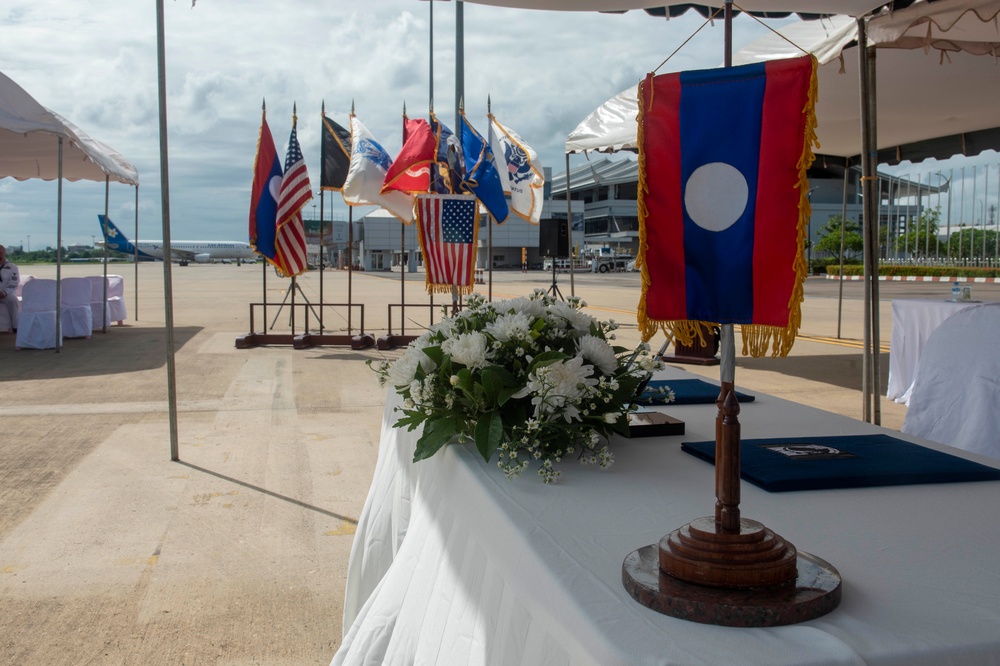 21-5LA Repatriation Ceremony