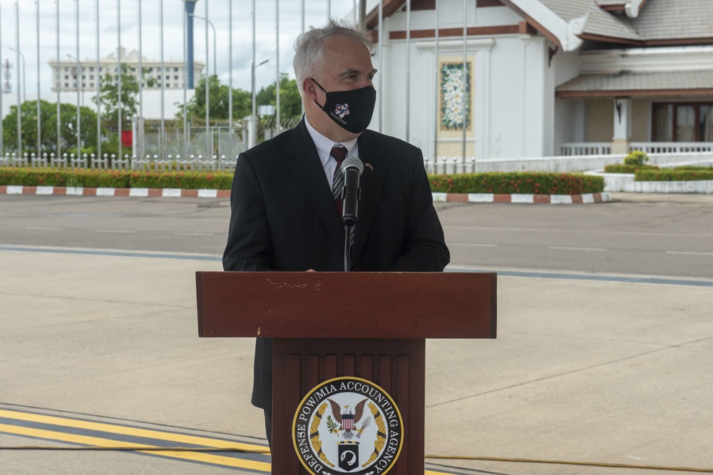 21-5LA Repatriation Ceremony