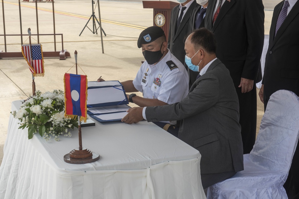 21-5LA Repatriation Ceremony