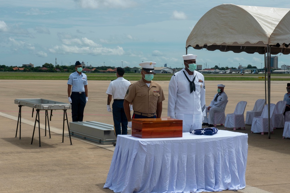 21-5LA Repatriation Ceremony