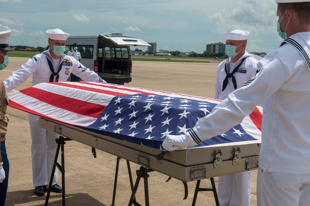 21-5LA Repatriation Ceremony