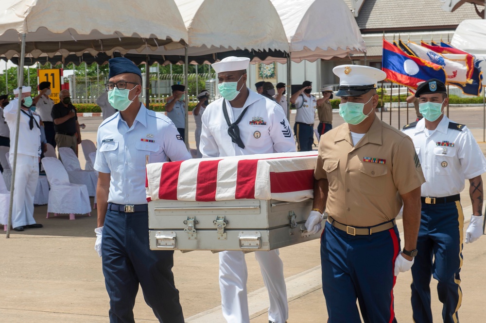 21-5LA Repatriation Ceremony