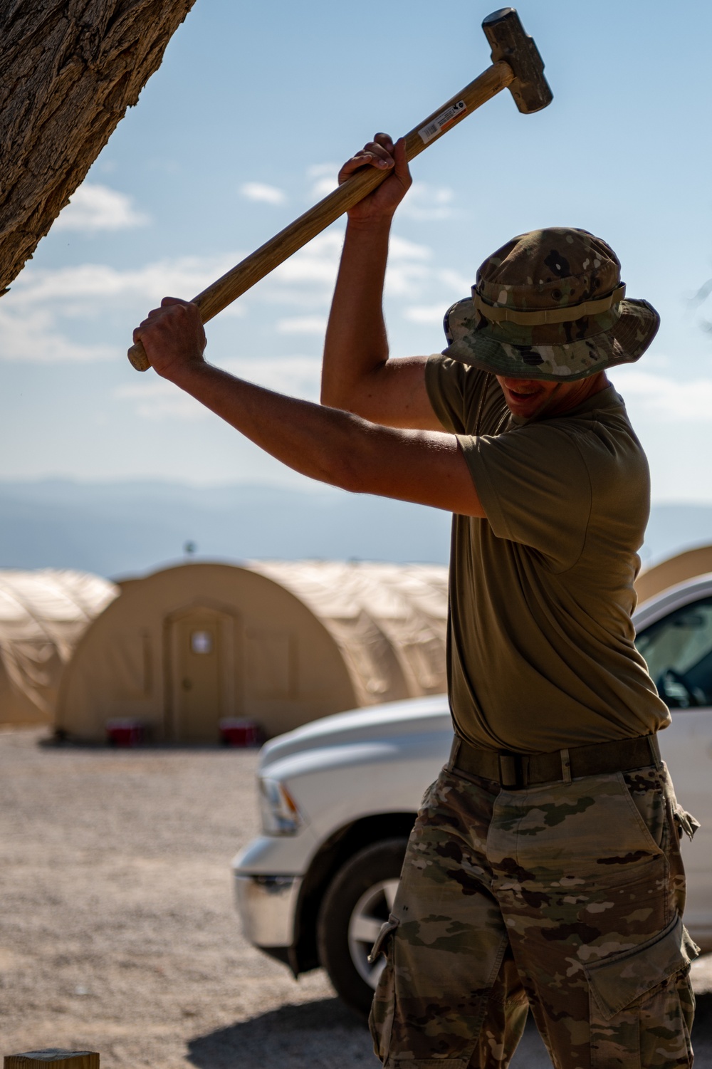 Task Force – Holloman logistics support area construction