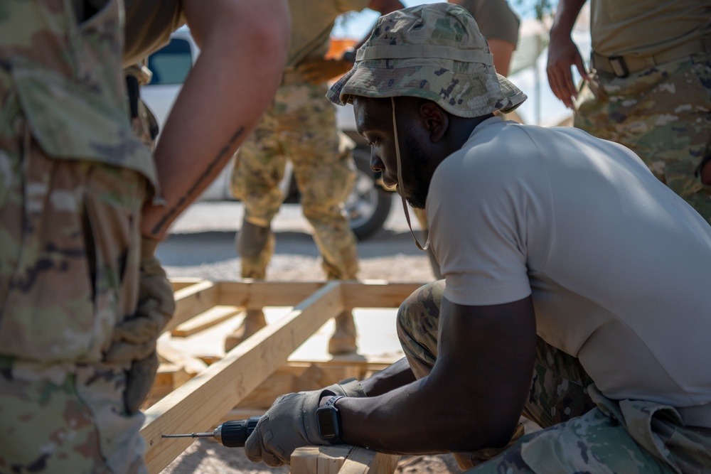 Task Force – Holloman logistics support area construction