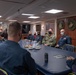 Deputy Commander, U.S. 7th Fleet, Rear Admiral Erik Eslich visits USS Higgins.