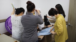 Far East District employees unite to donate Chuseok gifts to Korean orphans