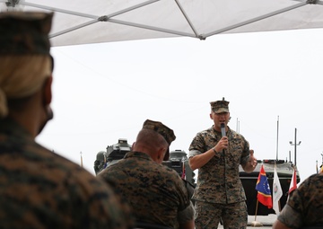 Co. C, 3rd Assault Amphibian Battalion, 1st Marine Division fields a Company of Amphibious Combat Vehicles