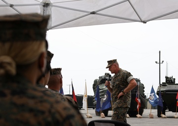 Co. C, 3rd Assault Amphibian Battalion, 1st Marine Division fields a Company of Amphibious Combat Vehicles