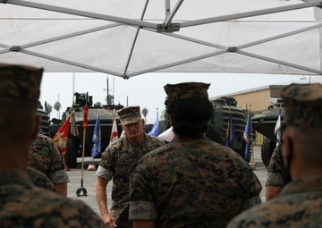 Co. C, 3rd Assault Amphibian Battalion, 1st Marine Division fields a Company of Amphibious Combat Vehicles