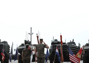 Co. C, 3rd Assault Amphibian Battalion, 1st Marine Division fields a Company of Amphibious Combat Vehicles