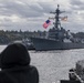 USS Ralph Johnson Departs Naval Station Everett for Japan