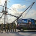 Navy Recruiting Mobile Engagement Vehicle and USS Constitution