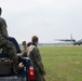 Yokota air traffic controllers conduct infield flightline for the first time