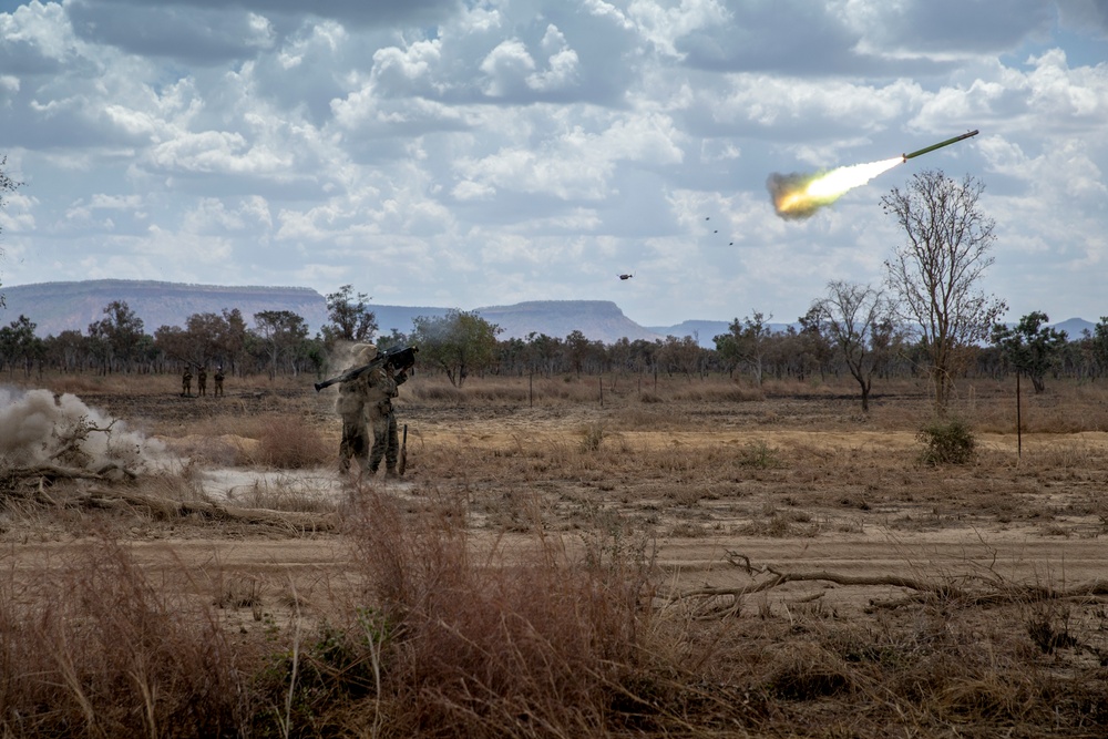 MRF-D 2nd LAAD platoon fire stinger missiles