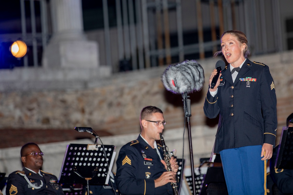 USAREUR-AF Band &amp; Chorus orchestrate music with Bulgarian military band