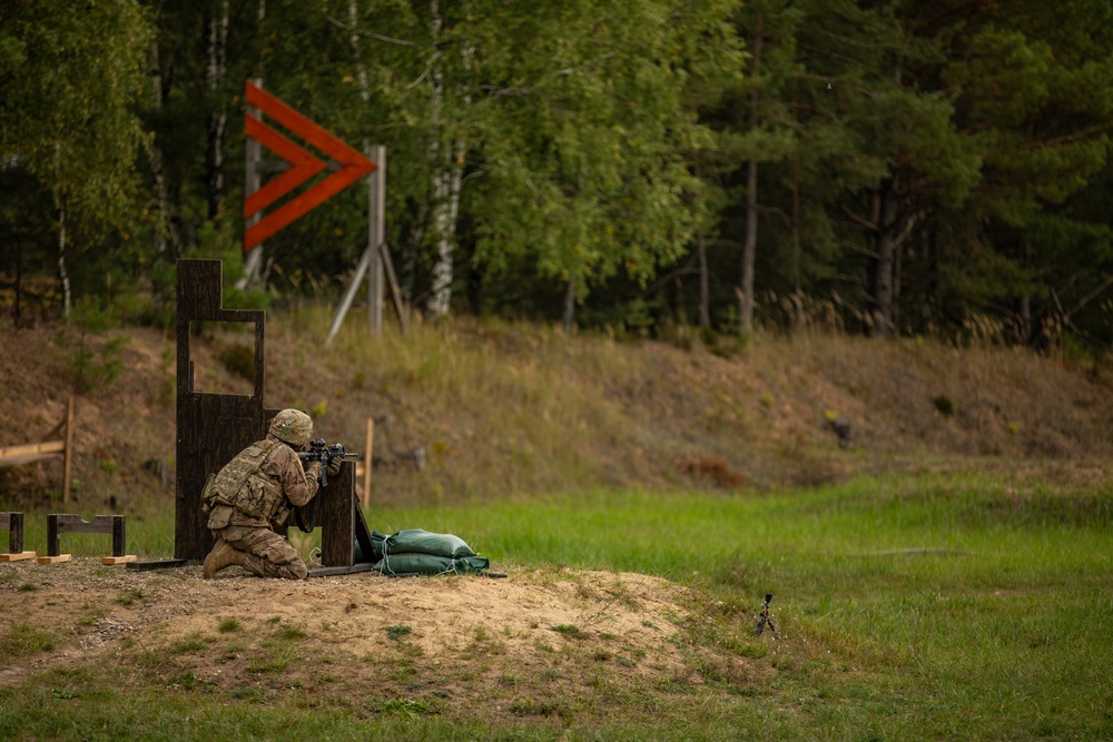 2-34th Armored Regiment conducts M-4 carbine range at DPTA