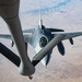 349th EARS refuels Belgian F-16s