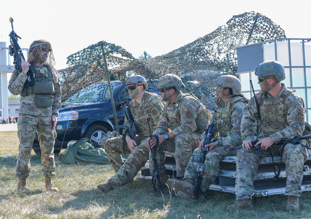 31st SFS participate in readiness exercise during Agile Wyvern