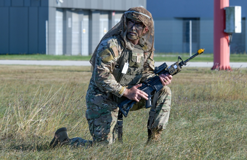 31st SFS participate in readiness exercise during Agile Wyvern