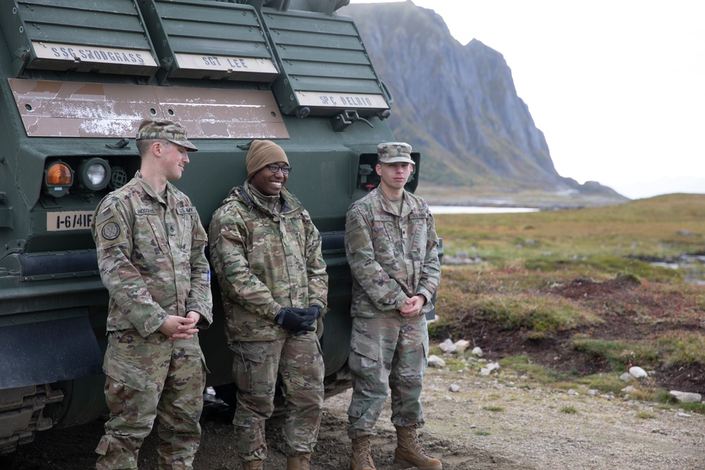 1-6 FAR fires GMLRS in the Artic Circle