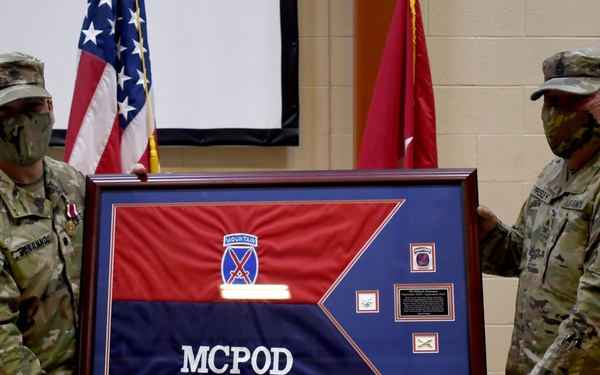 New York National Guard’s 10th Mtn. Div. MCP-OD welcomes new commander