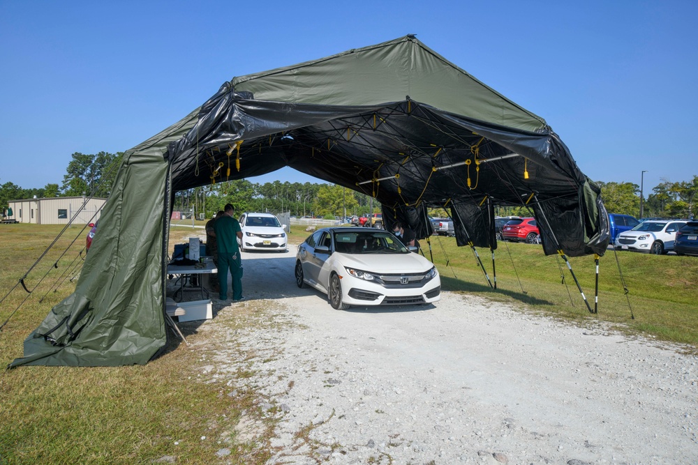 NMCCL opens new COVID-19 testing tent for appointments