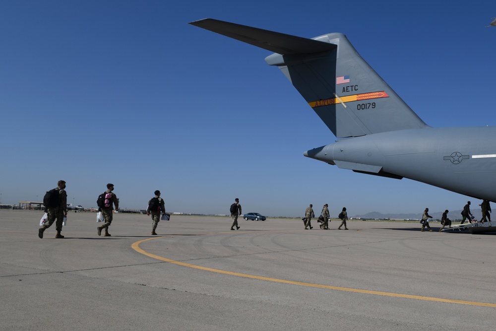 56th Fighter Wing supports Operation Allies Welcome at JB MDL, New Jersey
