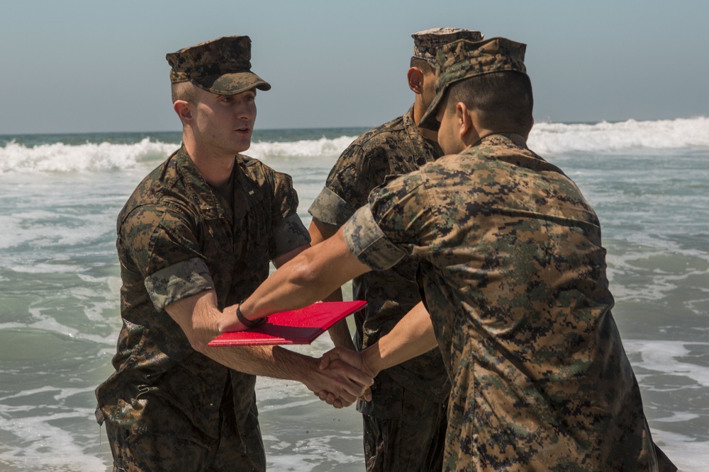 Cpl Berry's Reenlistment Ceremony
