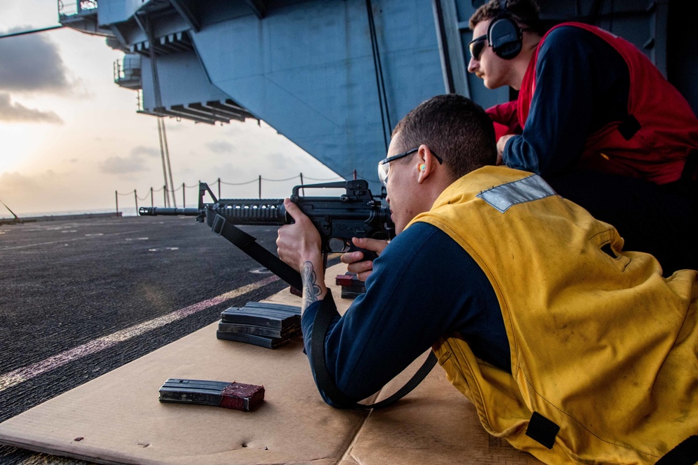 USS Ronald Reagan (CVN 76) Live-Fire Qualification