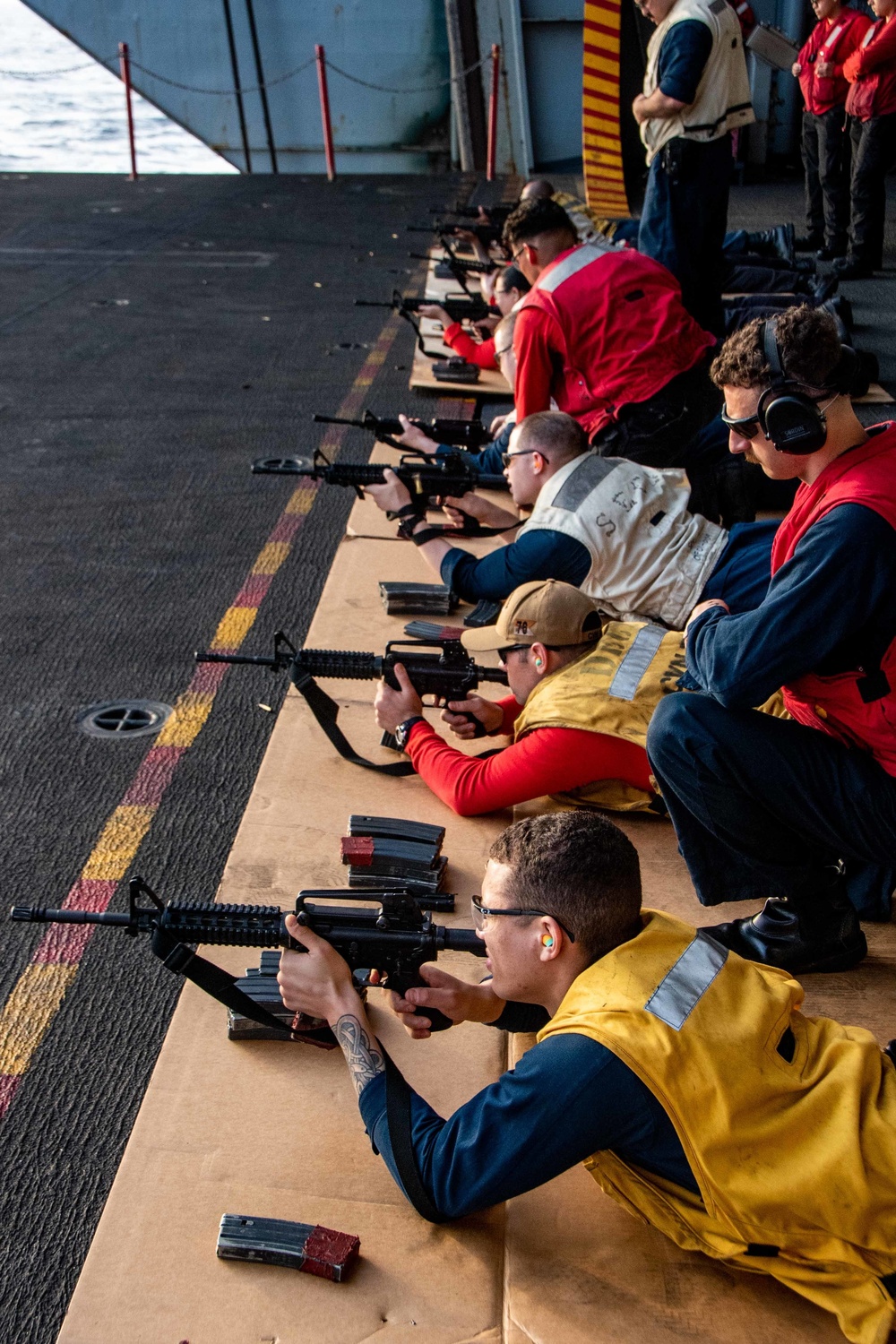 USS Ronald Reagan (CVN 76) Live-Fire Qualification