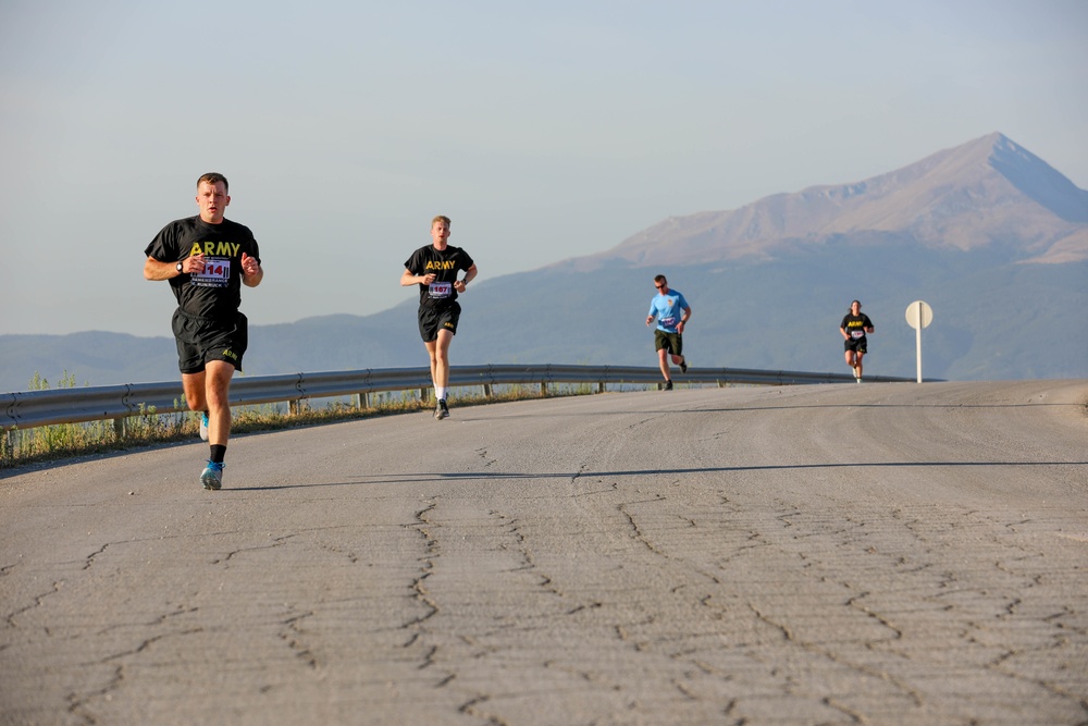 Vermont Remembrance Run held in Kosovo