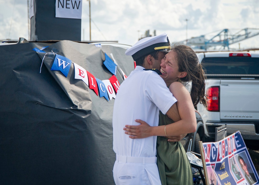 USS New Mexico Returns from Deployment