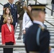 Minister of Defense of the Republic of North Macedonia Radmila Shekerinska Participates in a Public Wreath-Laying Ceremony at the Tomb of the Unknown Soldier