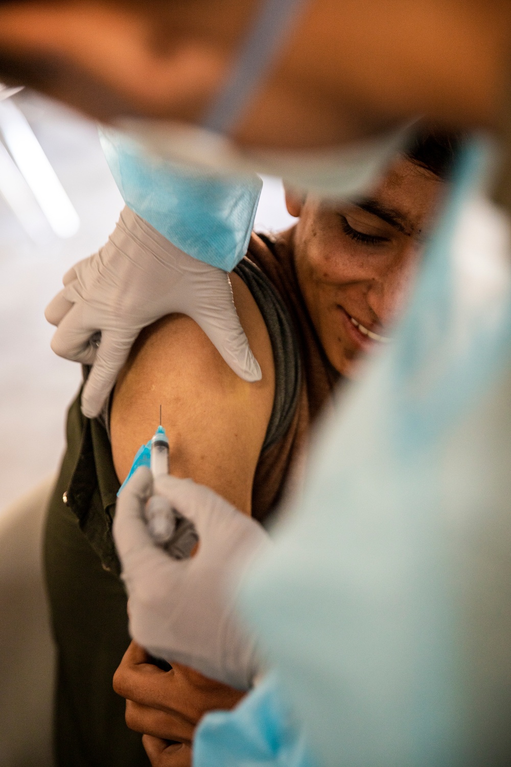 Task Force McCoy Hosts Mass Vaccination Campaign
