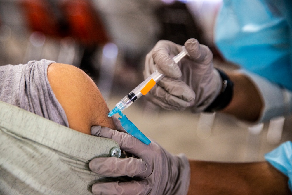 Task Force McCoy Hosts Mass Vaccination Campaign