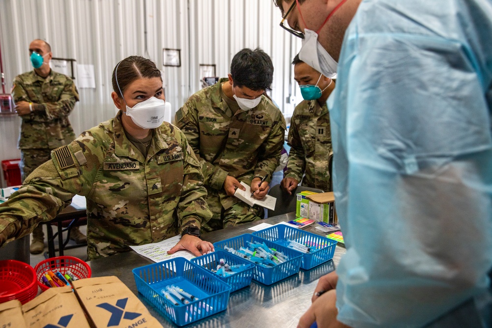 Task Force McCoy Hosts Mass Vaccination Campaign