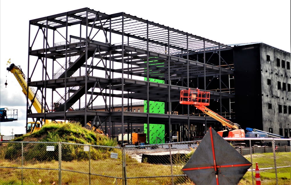 Barracks project, funded in fiscal year '20, continues at Fort McCoy