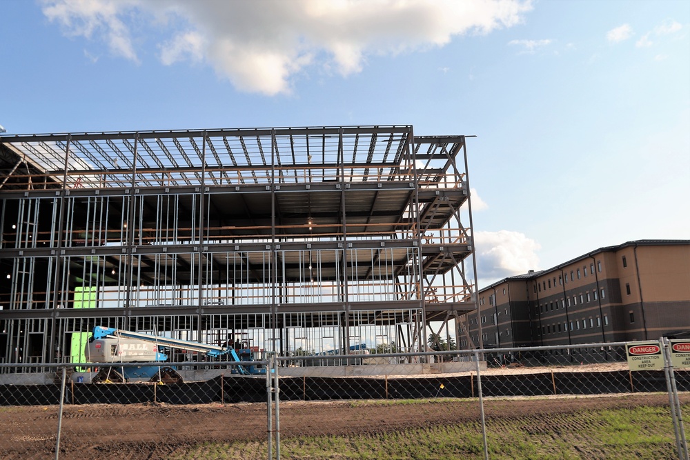 Barracks project, funded in fiscal year '20, continues at Fort McCoy