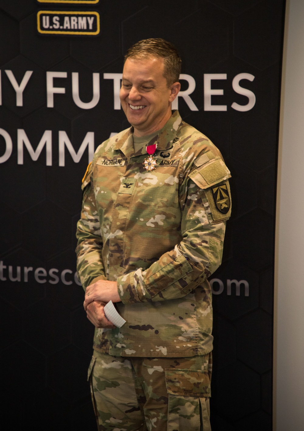 COL Geoffrey Norman Award Ceremony [Image 2 of 4]