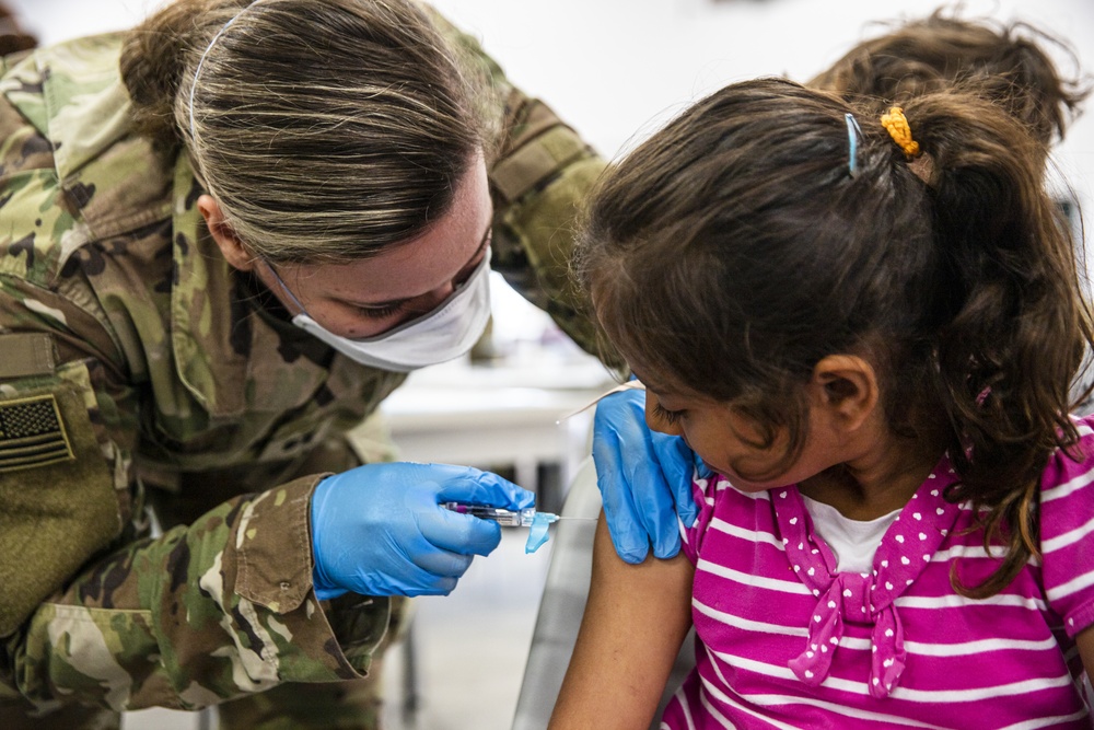 Task Force McCoy Hosts Mass Vaccination Campaign