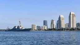 USS Curtis Wilbur Arrives in Homeport San Diego, California