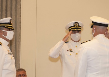 USS Florida Blue Changes Command