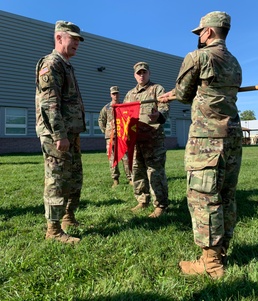 A Battery 1st Battalion, 258th Artillery awarded Hamilton Award